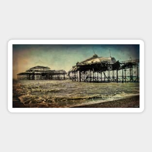 After the Fire, Brighton's Old West Pier Sticker